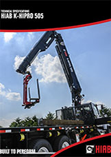 HIAB K-HiPRO 505 CRANE BROCHURE