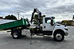 HIAB CLX 088B-3 Crane, Multilift XR7N Hooklift and International Work-Ready Truck Package for Sale