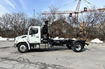 HIAB X-HiDuo 138B-3 Crane and Multilift XR7N Hooklift on Hino Truck Work-Ready Package for Sale