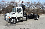 HIAB X-HiDuo 138B-3 Crane and Multilift XR7N Hooklift on Hino Truck Work-Ready Package for Sale